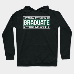 Funny Video Gamer Graduate 2024 Graduation Hoodie